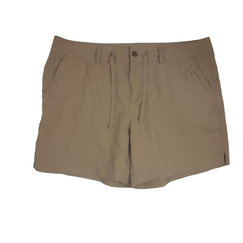Magellan Outdoors Womens Khaki Polyester‎ Shorts Size XL Hiking Fishing